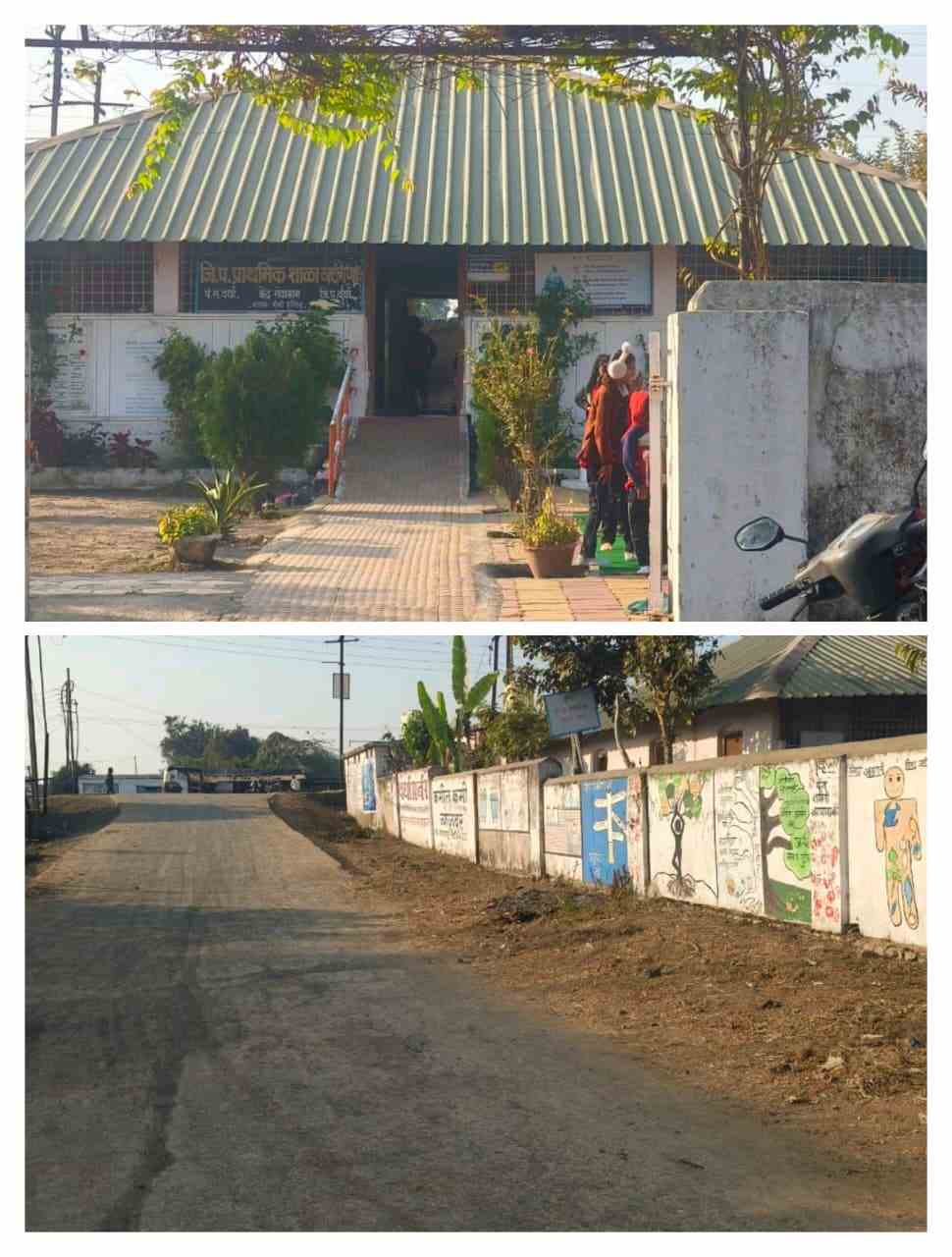 प्रजासत्ताक दिनाच्या पार्श्वभूमीवर खरांगणा गोडे येथे ग्रामपंचायतीची व्यापक स्वच्छता मोहीम